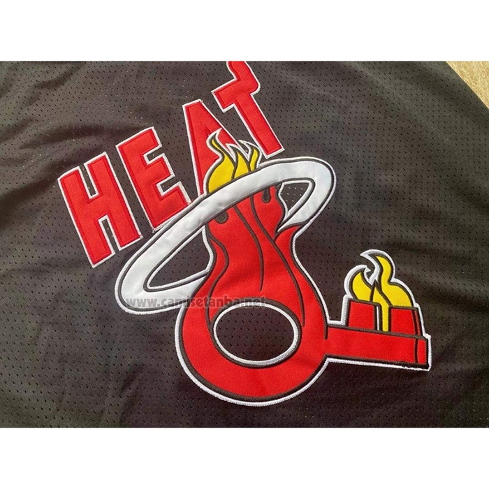 Camiseta Miami Heat x DJ Khaled x Mitchell & Ness Negro